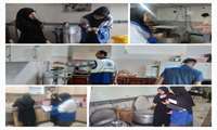 بازرسی و آموزش نکات بهداشتی مساجد و حسینیه‌های شهرستان سملقان در دهه اول محرم