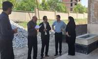 بازدید معاونت توسعه مدیریت دانشگاه از روند ساخت بیمارستان پورسینا آشخانه و بررسی مشکلات پروژه