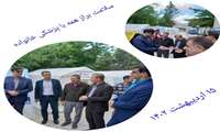 بازدید ریاست آموزش و پرورش شهرستان مانه و سملقان و هیات همراه و فرماندهی راهور از  نمایشگاه سلامت