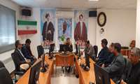برگزاری زیارت عاشورا و نسشت بصیرتی به مناسبت هفته بسیج