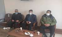 بازدید سرپرست محترم مدیریت منابع  انسانی دانشگاه علوم پزشکی و خدمات بهداشتی درمانی خراسان شمالی جهت عرض تبریک سال نو به همکاران شبکه بهداشت و درمان شهرستان  و بررسی چگونگی ارائه خدمات بهداشتی و درمانی
