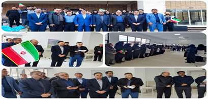تجمع اعتراضی کادر درمانی سملقان در راستای محکومیت قاطع حملات مکرر به مراکز بهداشتی، درمانی